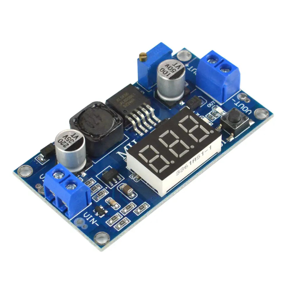 DFRobot 20W 調整可能なDC-DC昇圧コンバーター（デジタルディスプレイ付き）