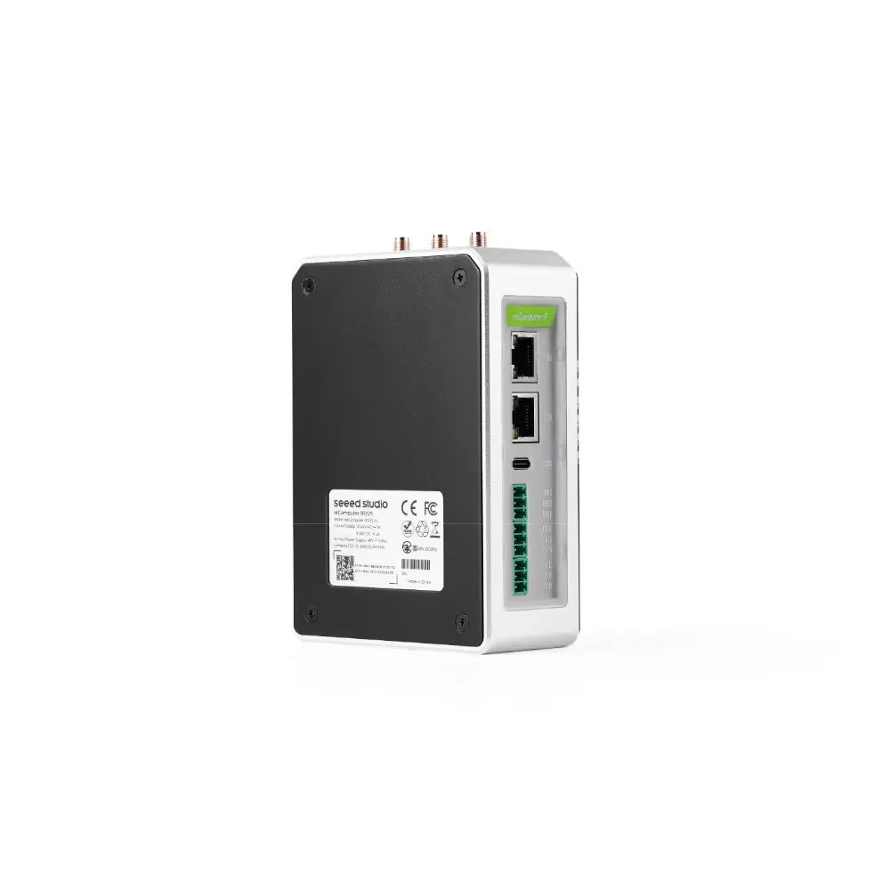 reComputer R1225 LoRaWAN ゲートウェイおよび産業用コントローラ、CM4搭載、4GB RAM、32GB EMMC (US915-4G)