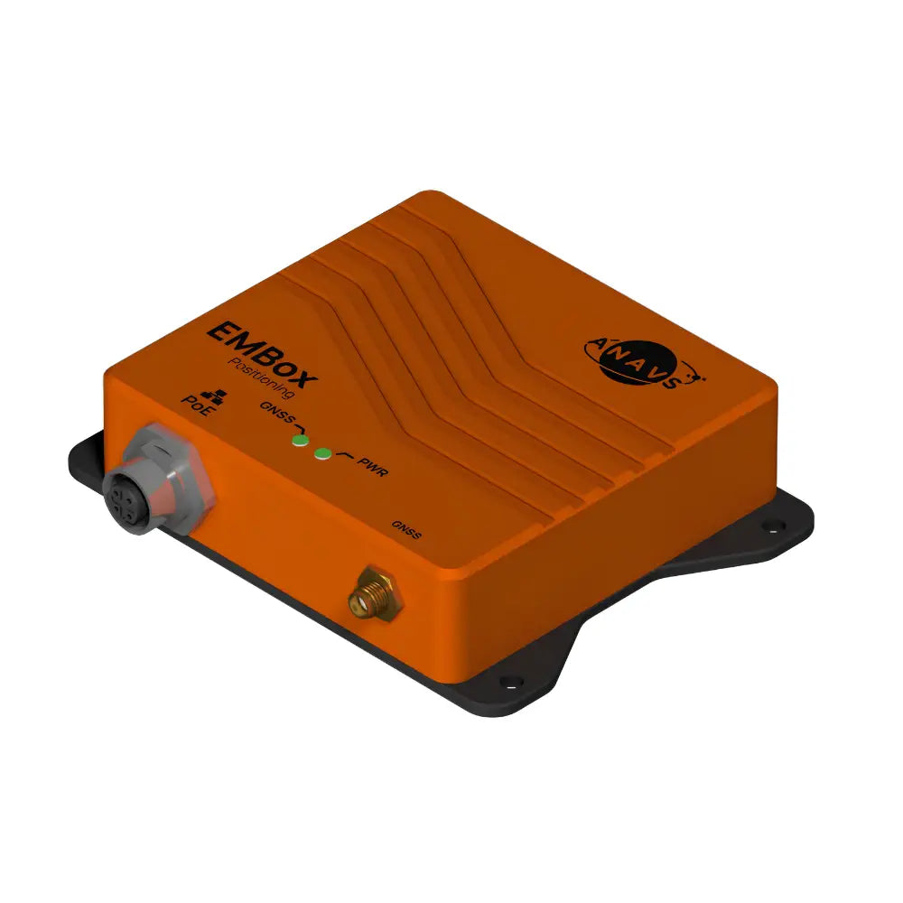 ANavS EMBoxモジュール 測位仕様 RTK Rugged PoE