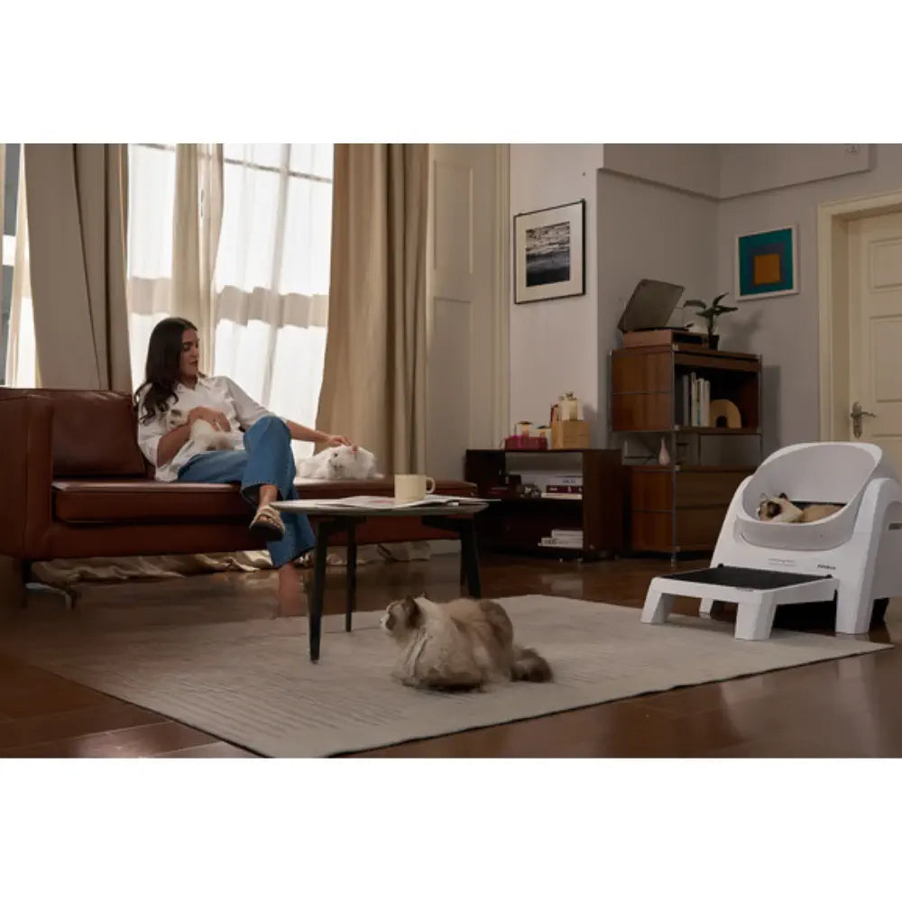 カメラ付き Petaboo 自動洗浄 AI 猫用トイレ