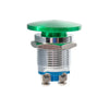 Sparkfun 金属製マッシュルームヘッド押しボタンスイッチ - パネル取付型 (16mm, Green)