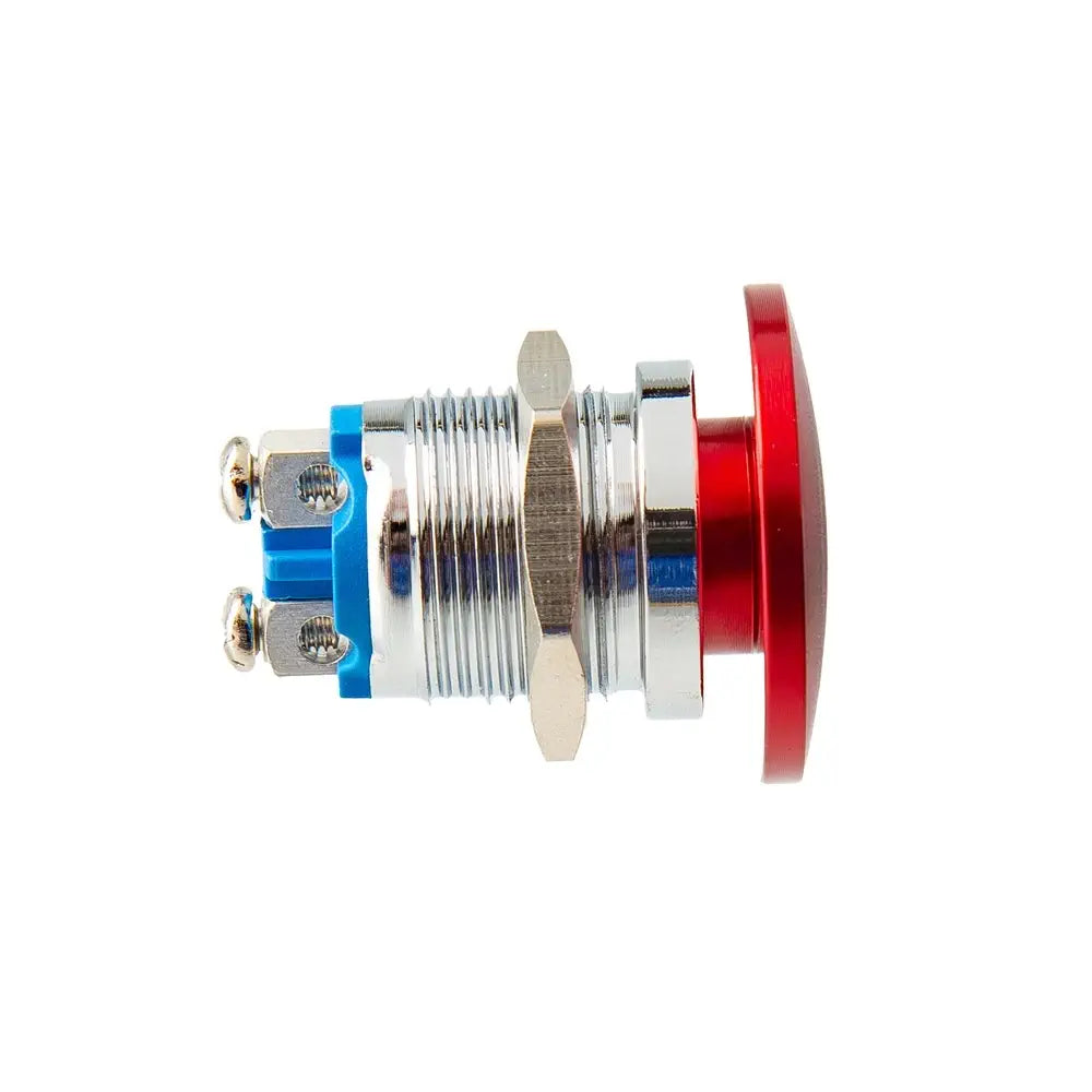 Sparkfun 金属製マッシュルームヘッド押しボタンスイッチ - パネル取付型 (16mm, Red)