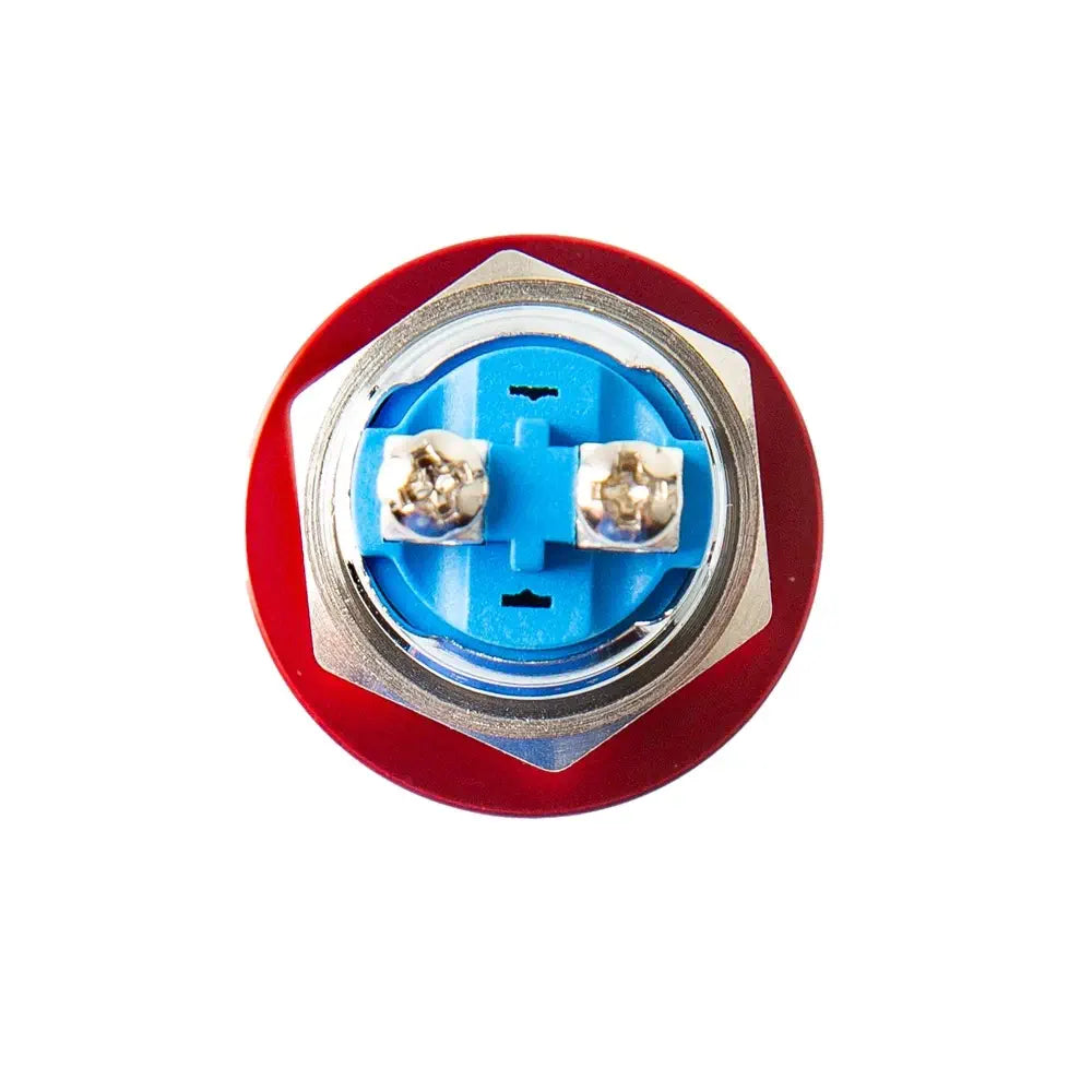 Sparkfun 金属製マッシュルームヘッド押しボタンスイッチ - パネル取付型 (16mm, Red)