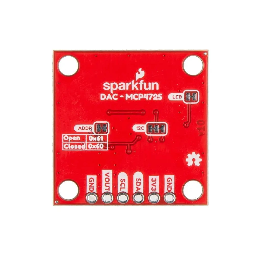 SparkFun Qwiic 12Bit DAC ブレークアウト - MCP4725 デジタル～アナログ コンバータ