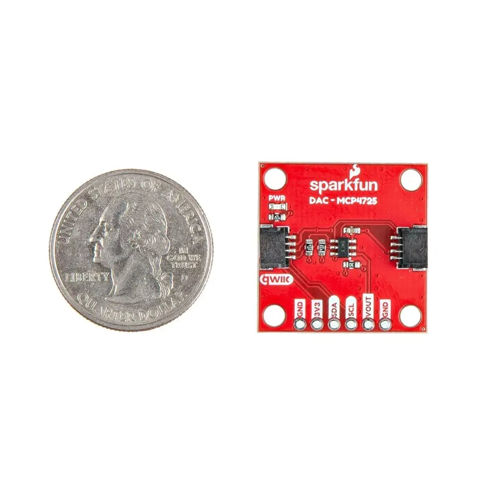 SparkFun Qwiic 12Bit DAC ブレークアウト - MCP4725 デジタル～アナログ コンバータ