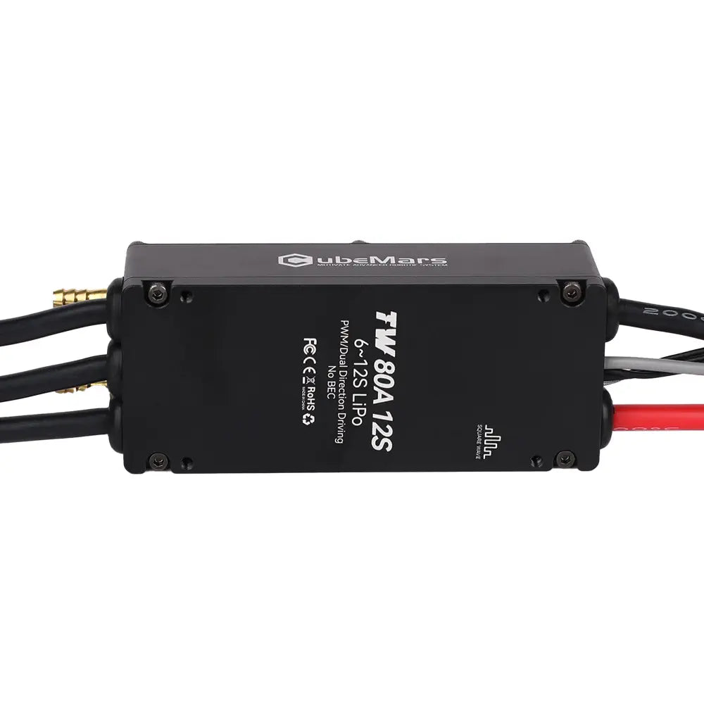 CubeMars TW-80A-12S 水中用電子スピードコントローラー（2個）