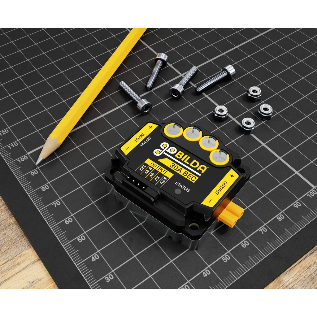 ServoCity 30A BEC／電圧レギュレータ (入力 5～30V、出力 3.3V・5V・6V・8.4V・12V、コネクタ XT30)