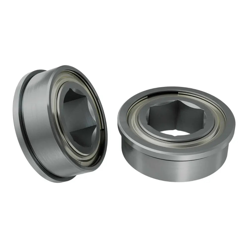 ServoCity 1611シリーズ フランジ付きボールベアリング（8mm REX内径 × 14mm 外径、5mm 厚さ）- 2個セット