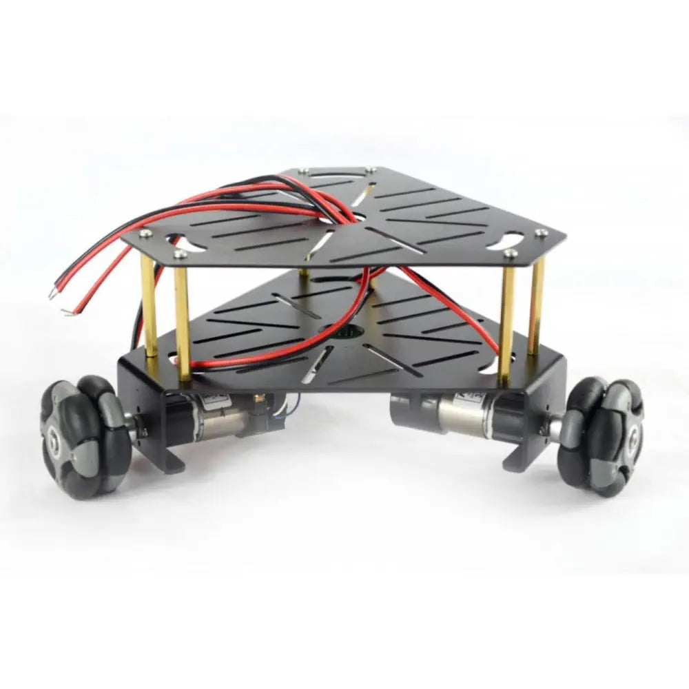 3WD 48mm全方向トライアングル移動ロボットシャーシ