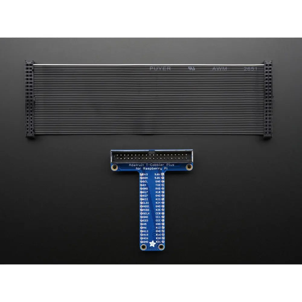 組み立て済 Pi T-Cobbler Plus  -  GPIO ブレークアウト Raspberry Pi  A + / B + / Pi 2 / Pi 3用