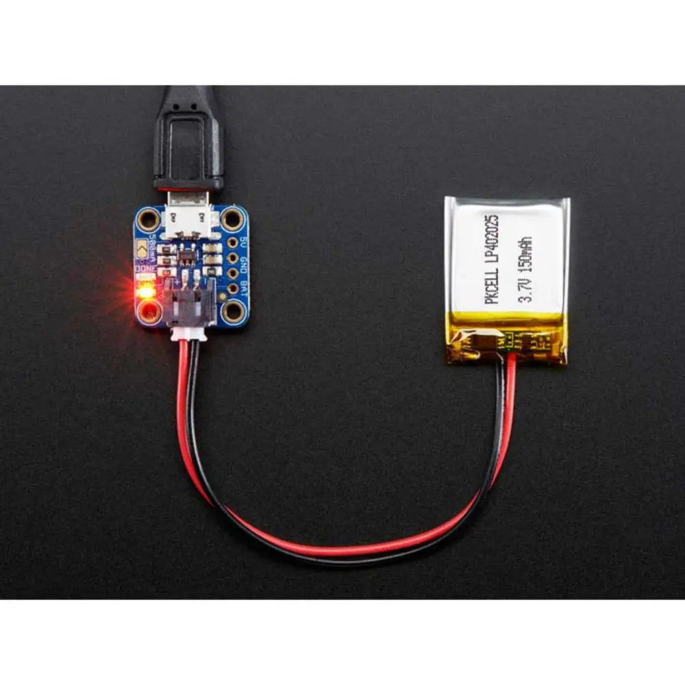 Adafruit マイクロ USB LiPo 充電器