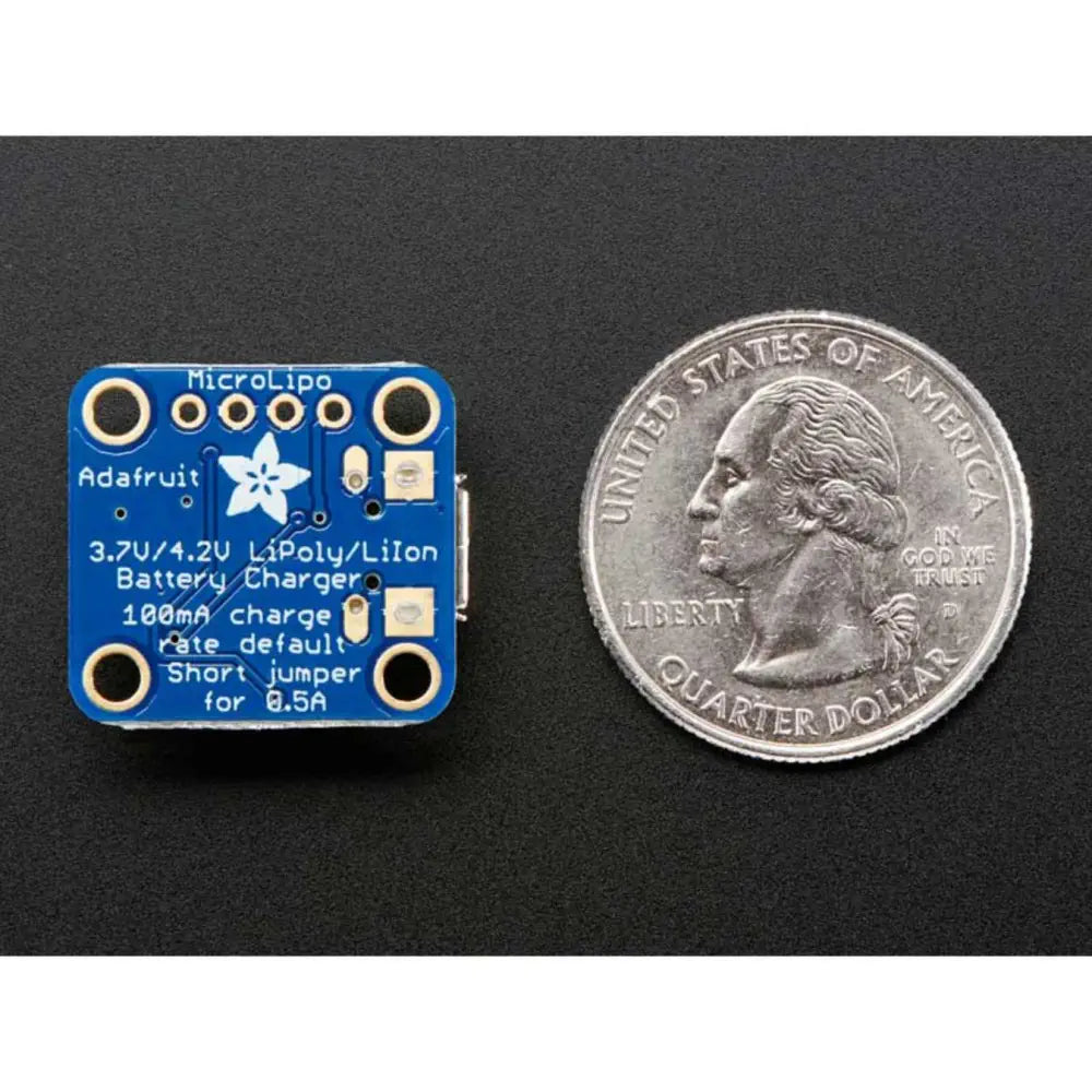 Adafruit マイクロ USB LiPo 充電器