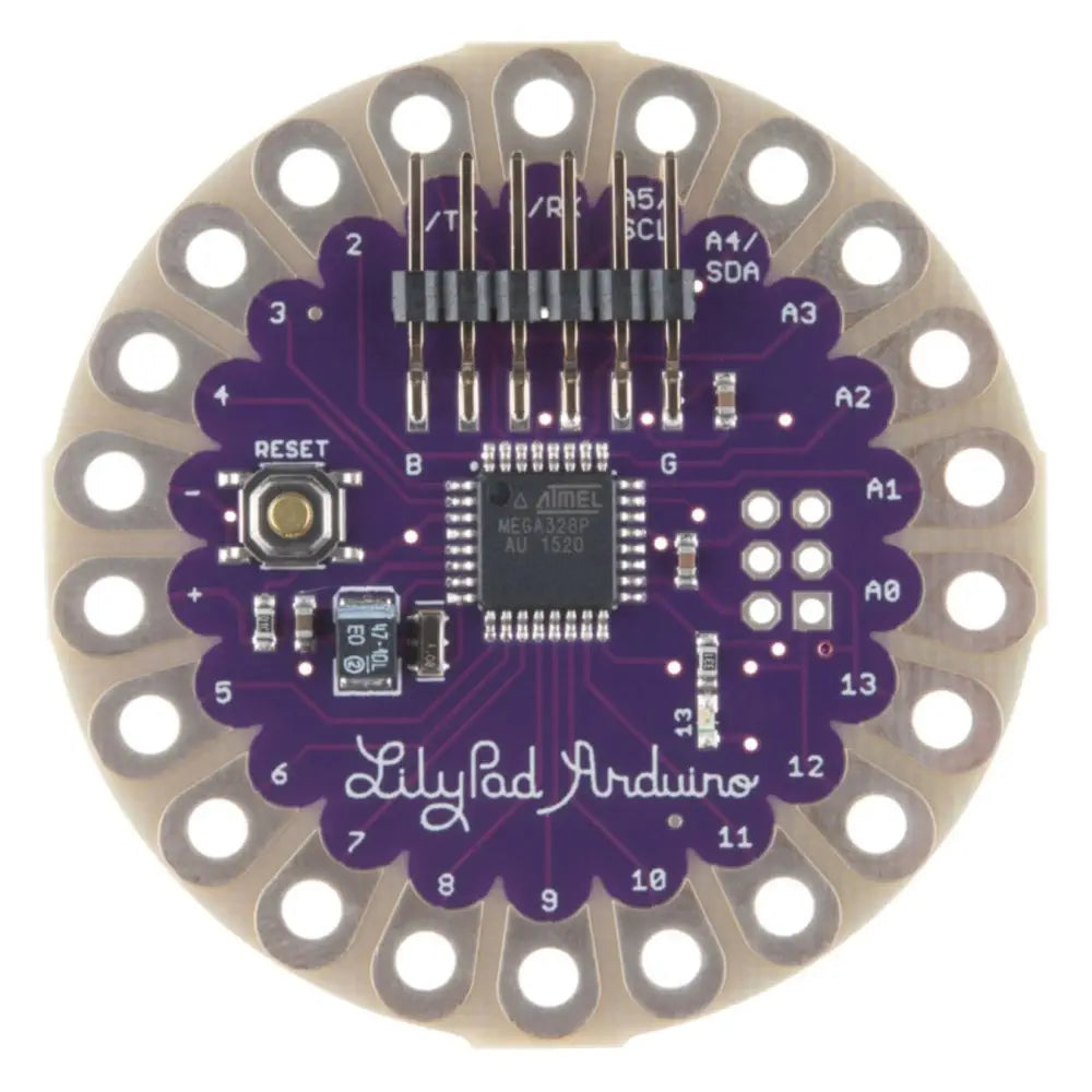 Arduino LilyPadマイクロコントローラモジュール（ATmega328）