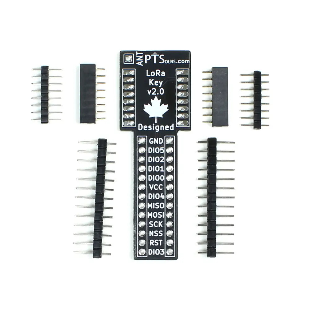 PTSolns 共通LoRaモジュールキーキット用ブレークアウトボード