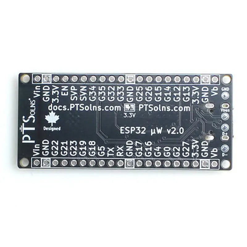 PTSolns ESP32microWatt 開発ボードマイクロコントローラ