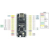 PTSolns Nano Flip 3V3 マイクロコントローラATmega328P開発ボード (ロジックレベル 3.3V、Arduino Nano互換)