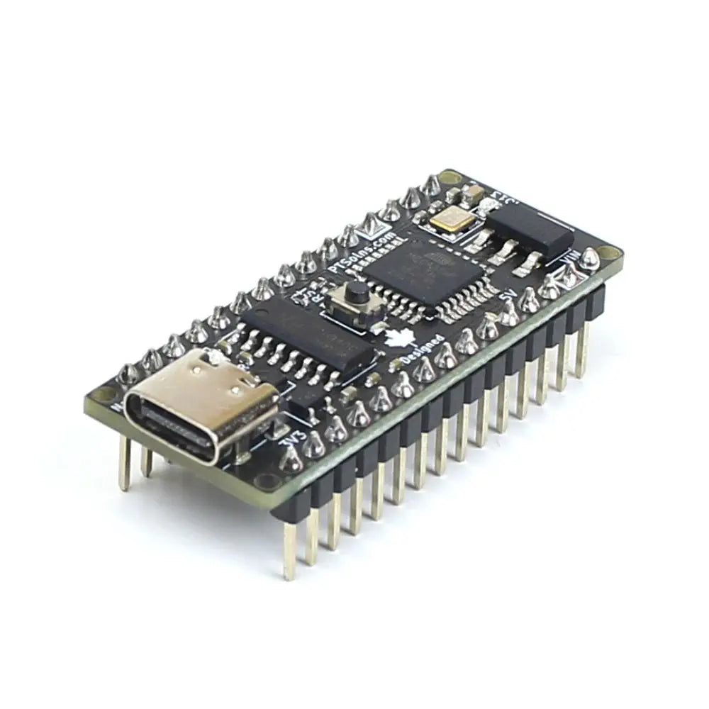 PTSolns Nano Flipマイクロコントローラ (ATmega328Pベース、Arduino Nano互換)