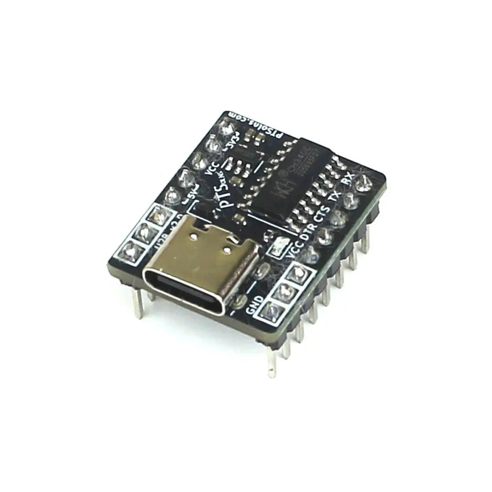 PTSolns USB UARTブリッジ U2Bシリアルアダプタ CH340 5V 3.3V プログラミングモジュール