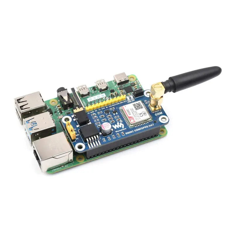 Waveshare Raspberry Pi用 R800C GSM / GPRS HAT