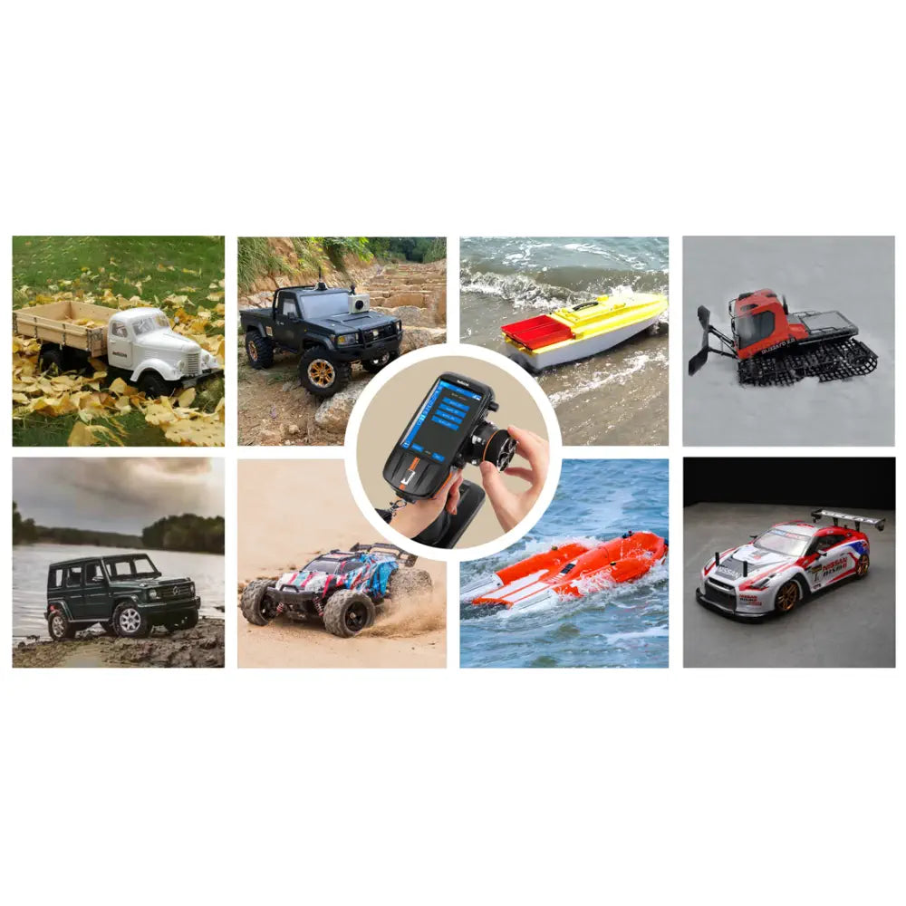 RadioLink RC8X 8チャンネル 2.4Ghz R8FGジャイロレシーバー & バッグ