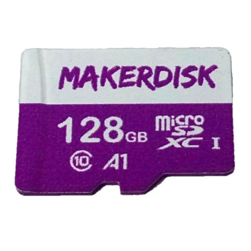 Raspberry Pi認証済 MakerDisk microSDカード（RPi OSインストール済み）（128GB）