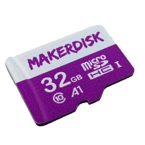 Raspberry Pi認証済MakerDisk microSDカード（RPi OSインストール済み）（32GB）