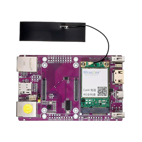 Raspberry Pi CM4-4G IOボード: 4G Liteモジュール搭載デュアルネットワーク開発ボード