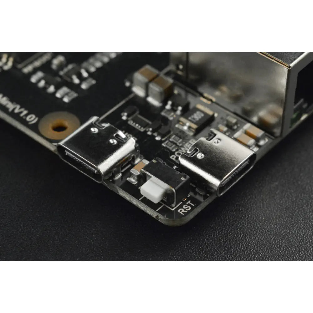 Raspberry Pi Compute Module 4 IoT ルーター キャリア ボード ミニ (金属冷却ケース付き)