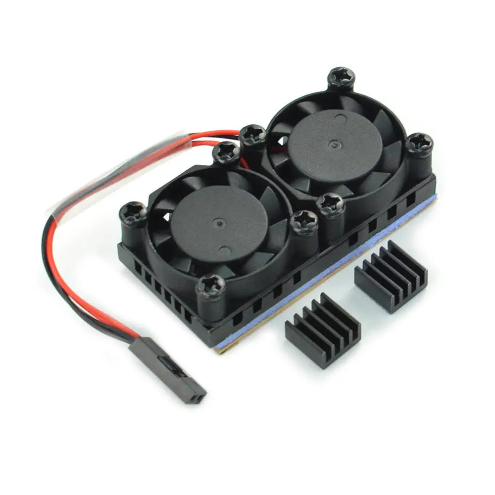 Raspberry Pi デュアル冷却ファンキット（Raspberry Pi 3B / 3B+ / 4B用）