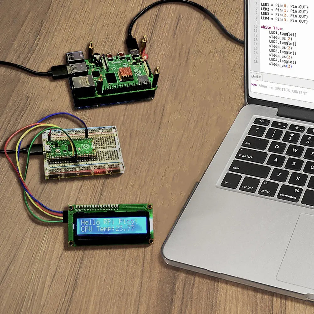 GEEEKPi Raspberry Pi Pico スタータキット (MicroPython)