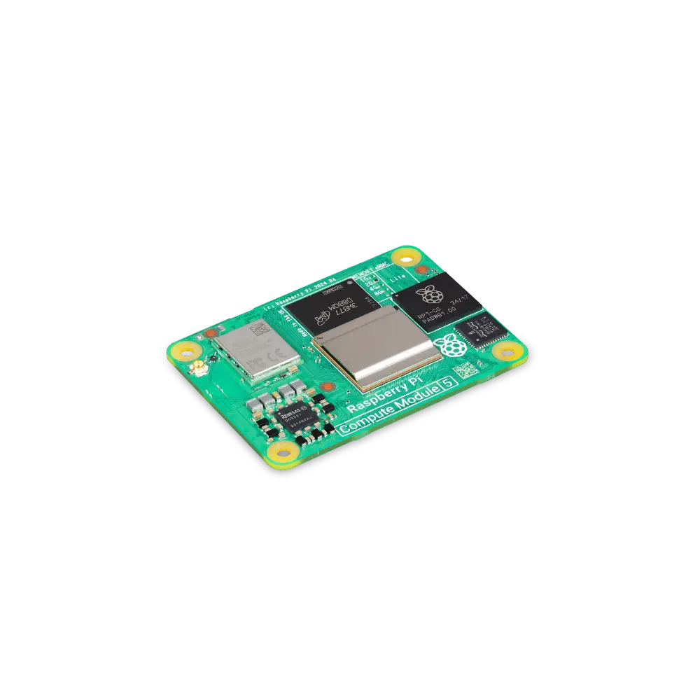 Raspberry Pi Compute Module 5 (RAM 4GB、EMMC 32GB、Wi-Fi 2.4/5.0GHzおよびBluetooth 5.0 - CM5104032)