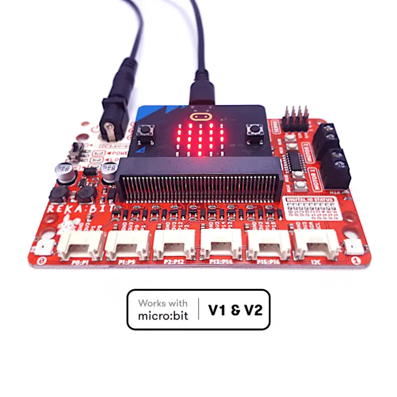 Reka:Bit - micro:bit を使用したロボット工学の簡素化