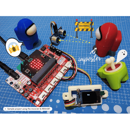 Reka:Bit - micro:bit を使用したロボット工学の簡素化
