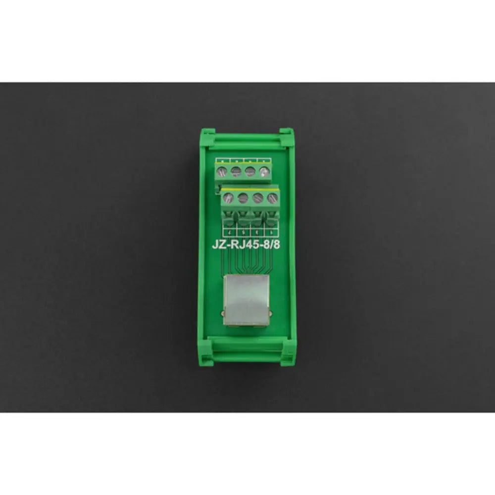 RJ45 端子台アダプタ - 水平タイプ