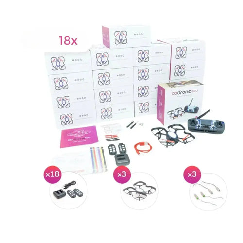 Robolink CoDrone EDU (教育用、18パック、PD付属)