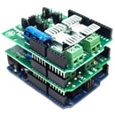 Robot Power MegaMoto Plus デュアルチャンネル Hブリッジモータコントローラ (Arduino用、20A、5～28V)