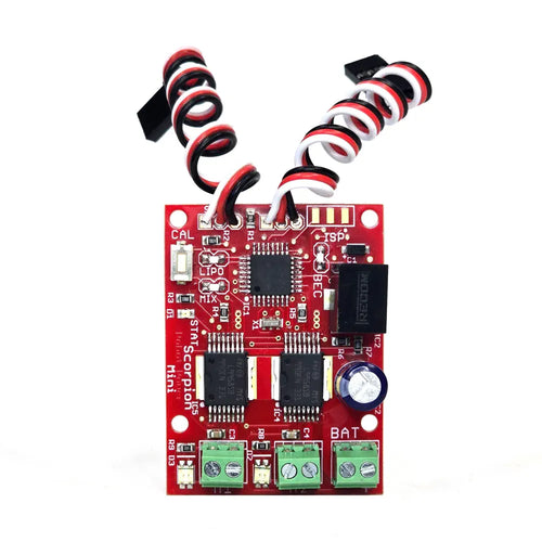 Robot Power Scorpion Mini デュアルチャンネル R/C Hブリッジ回路モータコントローラ 6.5A 6～28V