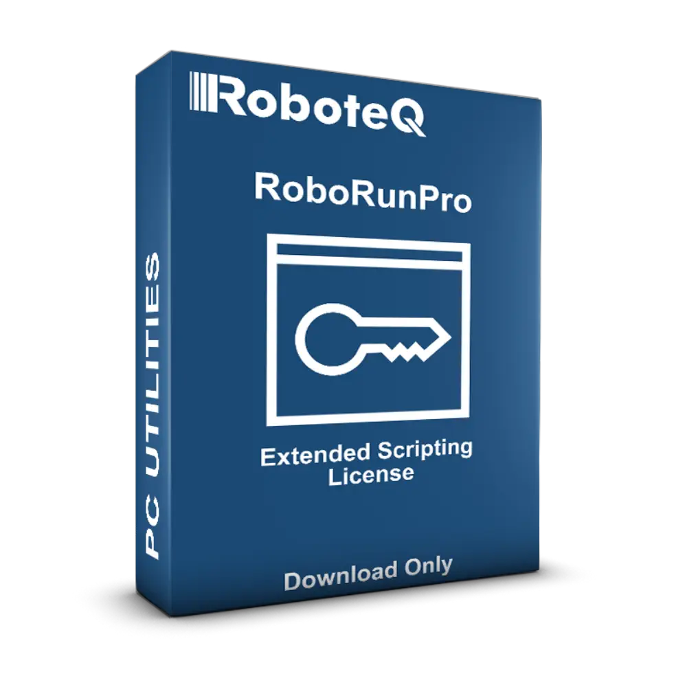 RoboteQ RoboRun Pro ライセンス