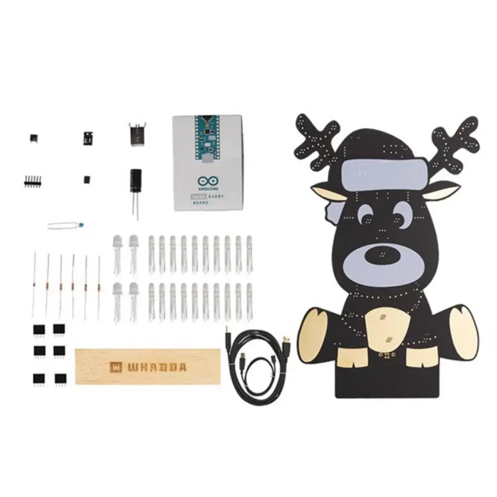 Whadda Rudolf XL はんだ付け および プログラミングキット