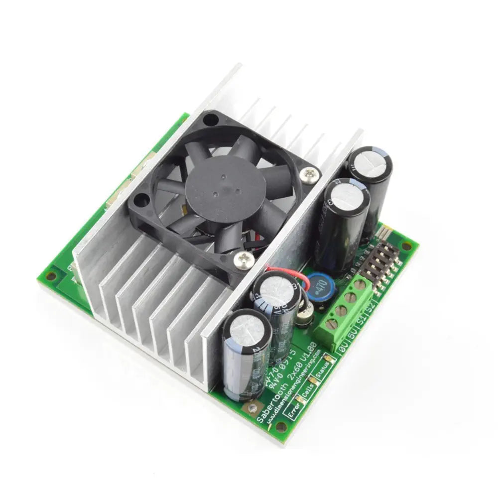 Sabertooth Dual 60A 6V-30V回生モータードライバ