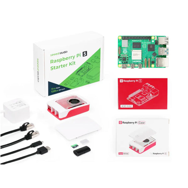 Seeed Studio Raspberry Pi 5スターターキット - 4GB RAM / 64 bit