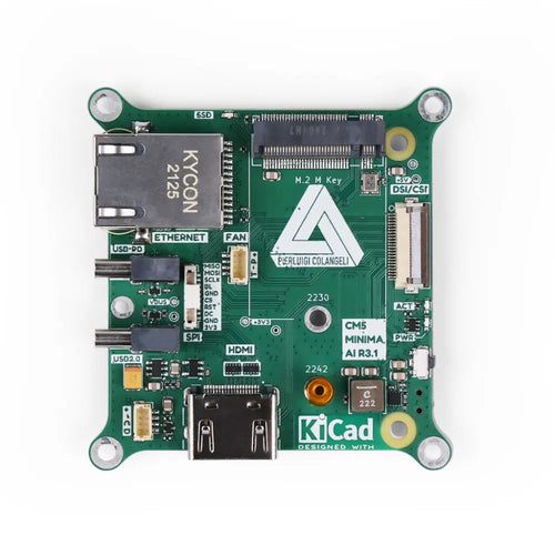 SeeedStudio CM5 MINIMA – Raspberry Pi CM5用小型キャリアボード