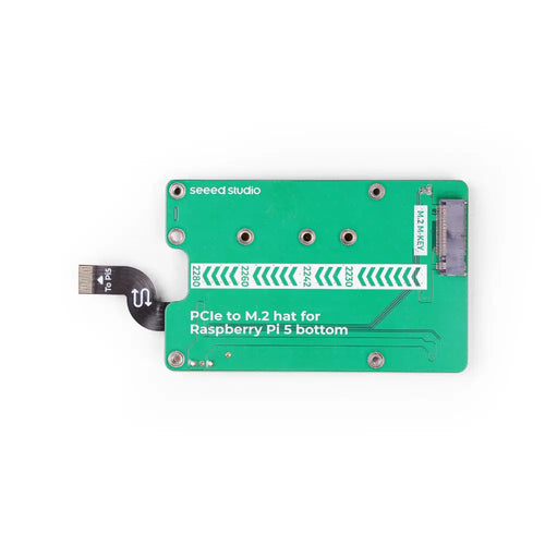 SeeedStudio PCIe to M.2 HAT for Raspberry Pi 5、NVMe SSD 対応、Hailo8/8L 対応