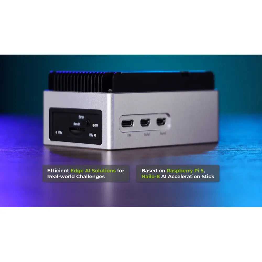 SeeedStudio reComputer AI R2130-12 (Raspberry Pi 高性能エッジAIコンピュータ、8GB RAM、26TOPS)