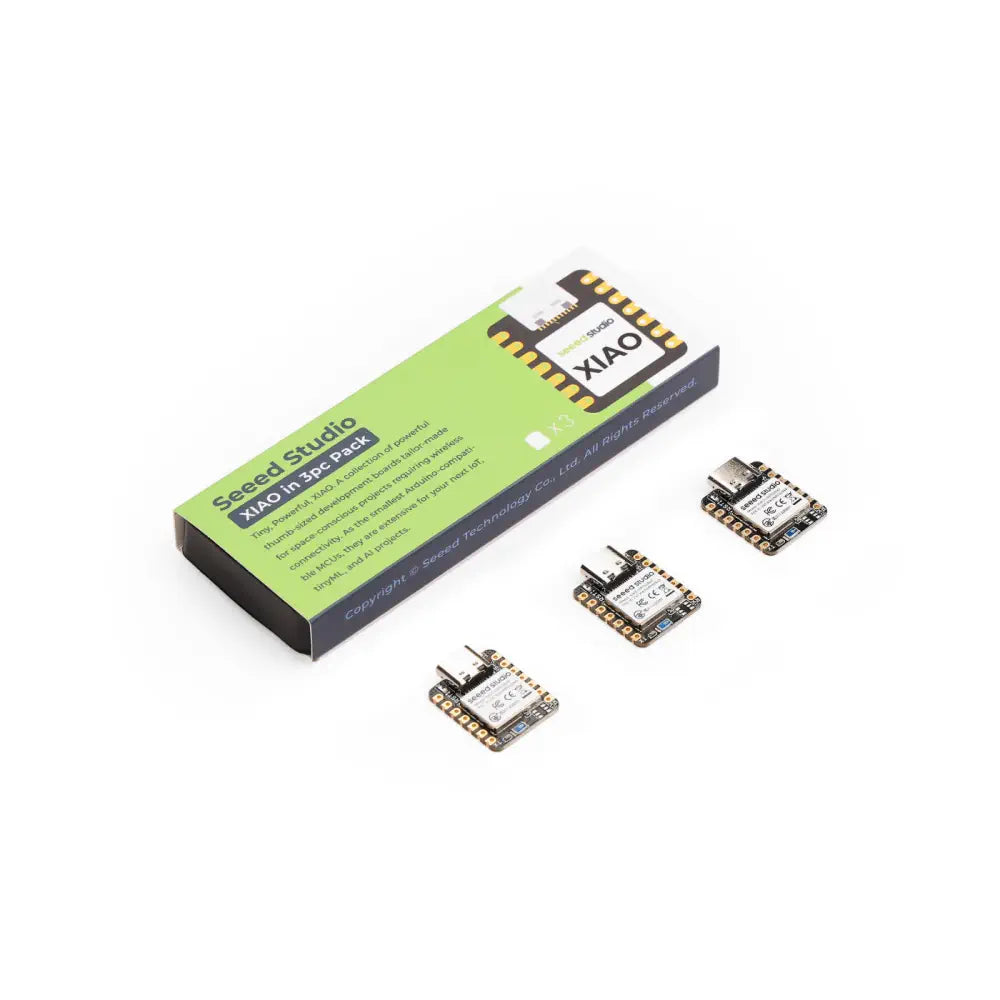 Seeed Studio XIAO nRF52840 (2 x 7ピンヘッダ はんだ付けなし) - 3個