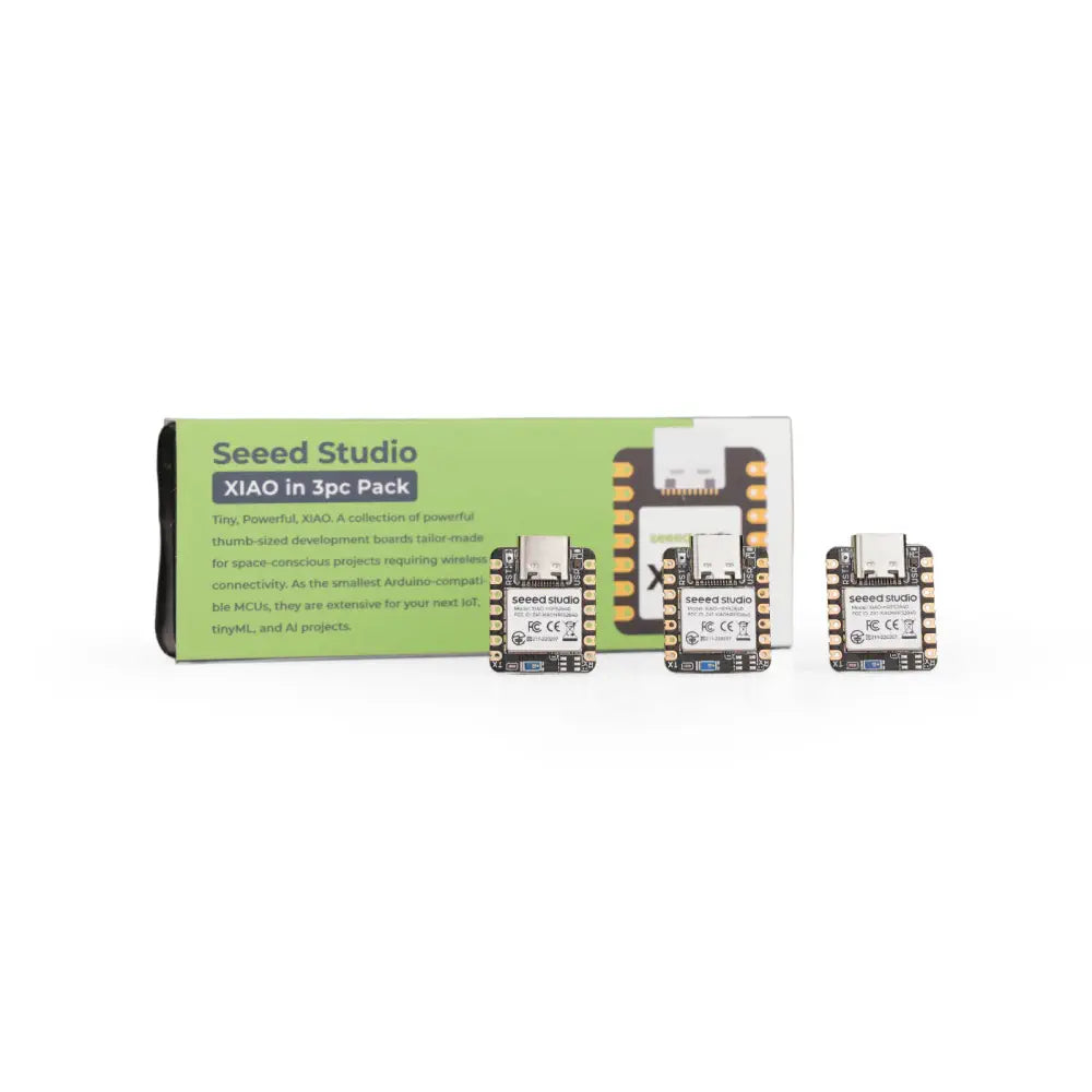 Seeed Studio XIAO nRF52840 (2 x 7ピンヘッダ はんだ付けなし) - 3個