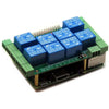 Raspberry Pi用 Sequent Microsystems 8リレー 4A/120V 8層スタッカブルHAT