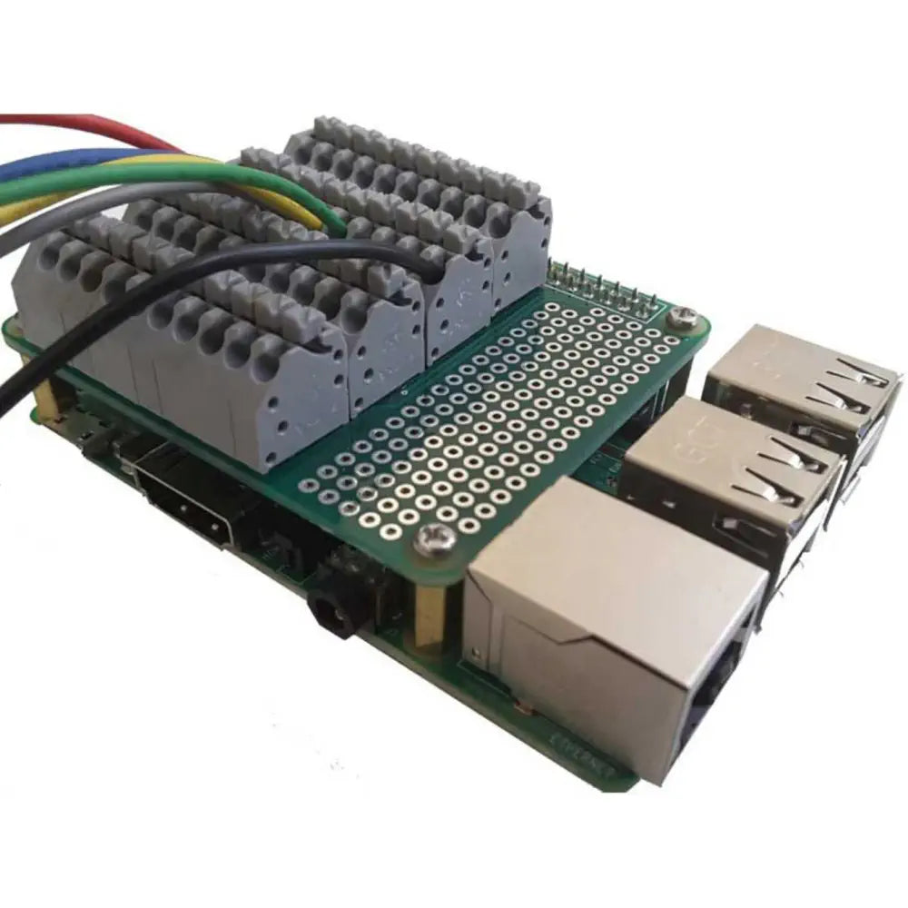 Sequent Microsystems ブレイクアウトカード タイプ2 スプリング搭載 22～18 AWG Raspberry Pi用