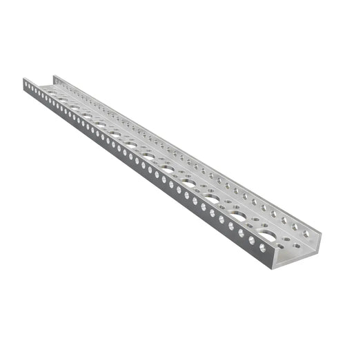 ServoCity 1143 シリーズ ミニ ローサイド U チャンネル (13 穴、長さ 336 mm)