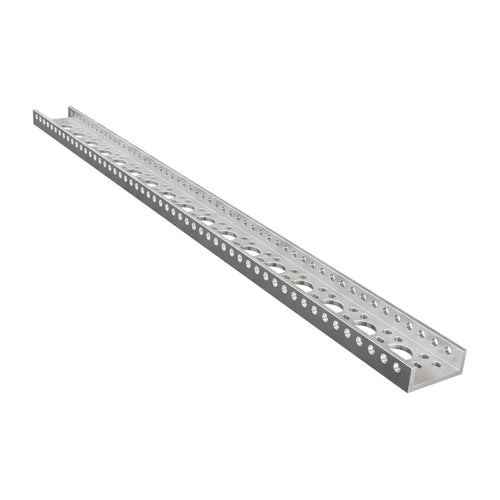 ServoCity 1143 シリーズ ミニ ローサイド U チャンネル (17 穴、長さ 432 mm)